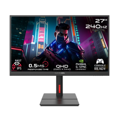 GAMEON GOML27QHD240IPS Midnight Signature Series 27" QHD, 240Hz, MPRT 0.5ms, HDMI 2.1, Fast IPS Mini LED Gaming Monitor - Black