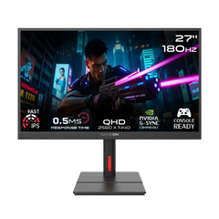 GAMEON GOML27QHD180IPS Midnight Signature Series 27" QHD, 180Hz,Fast IPS Mini LED Gaming Monitor - Black