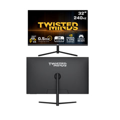 Twisted Minds 32" QHD, 240Hz, VA, 0.5ms, HDR, HDMI 2.1, DP 1.4 Gaming Monitor