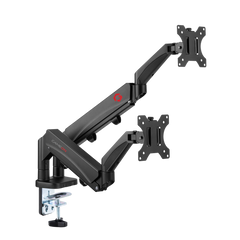 GAMEON GO-5350 Dual Monitor Arm, Stand And Mount For Gaming And Office Use, 17" - 32", Each Arm Up To 9 KG