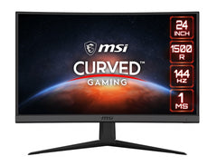 MSI Optix G24C6 24" FHD 144Hz, 1ms, VA, AMD Free-Sync Curved Gaming Monitor - Level Up