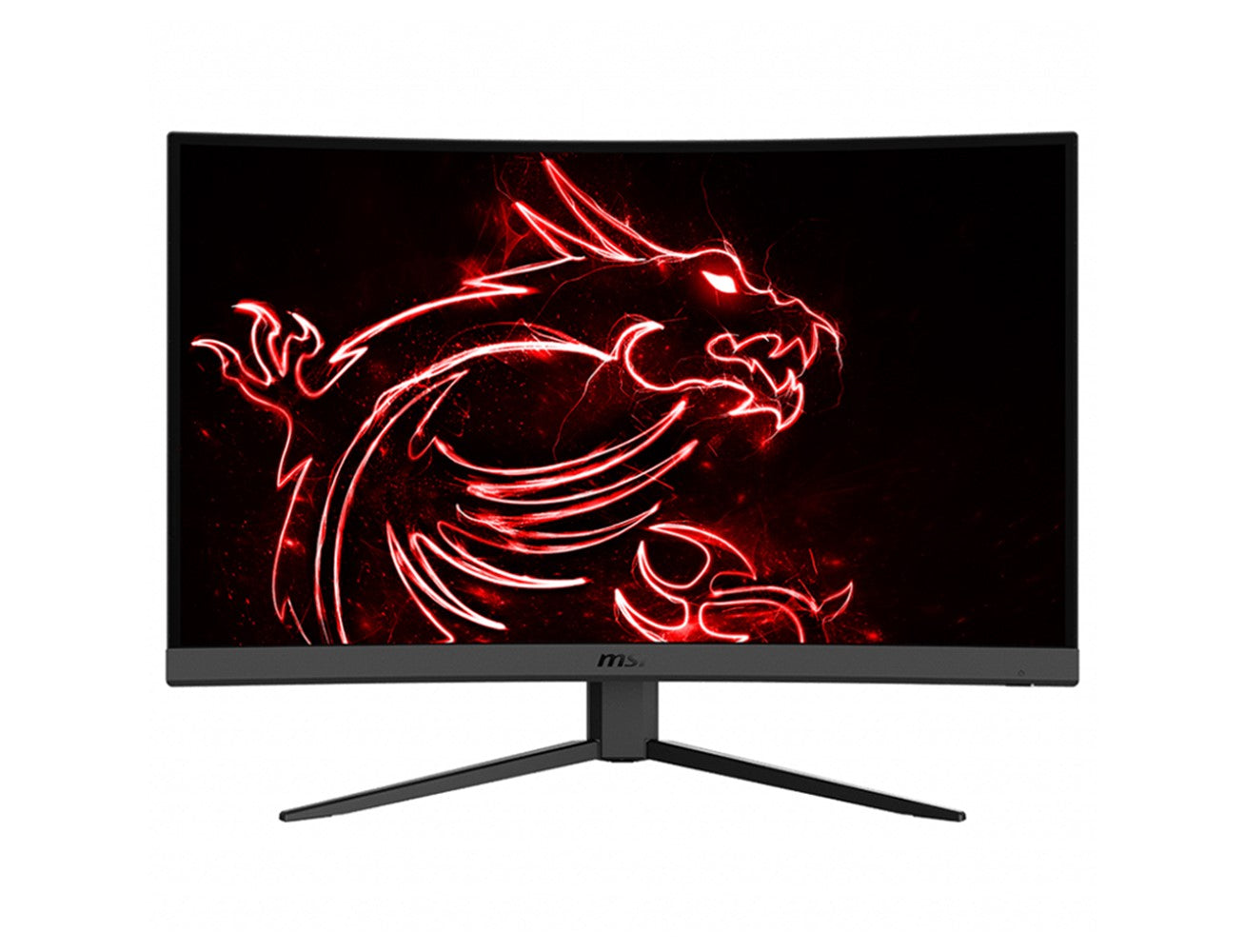 MSI Optix G27C4, 27" FHD, 165Hz, 1ms, FreeSync Curved Gaming Monitor - Black - Level Up