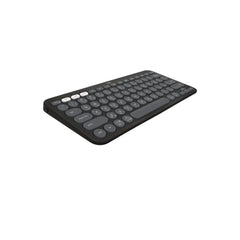 لوحة مفاتيح Logitech Pebble Keys 2 K380s Bluetooth - لون جرافيت متناغم (إنجليزي/عربي)