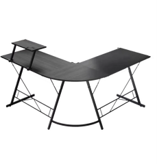 GAMEON L-Shaped Slayer I Series Gaming Desk (129x129x74cm) - Table Top (80x46cm)