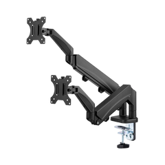 GAMEON GO-5350 Dual Monitor Arm, Stand And Mount For Gaming And Office Use, 17" - 32", Each Arm Up To 9 KG