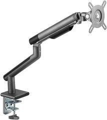 Twisted Minds Single Monitor Aluminum Slim Mechanical Spring Monitor Arm with USB Ports (Fit Screen Size 17"-32")