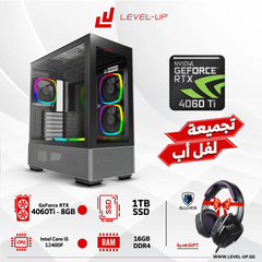 Customized Gaming PC Core i5 12400F, RTX 4060Ti, 16GB RAM