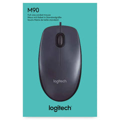 Logitech M90 USB wired Mouse