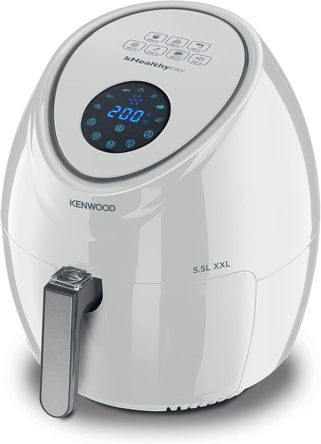 KENWOOD AIRFRYER 5.5L DGT WH - HFP50.000WH