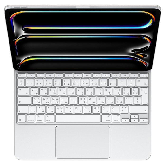 APPLE MAGIC ENGLISH & ARABIC KEYBOARD FOR IPAD PRO 11-INCH M4 -WHITE