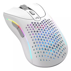 Glorious Model D2 Wireless RGB Gaming Mouse - Matte White