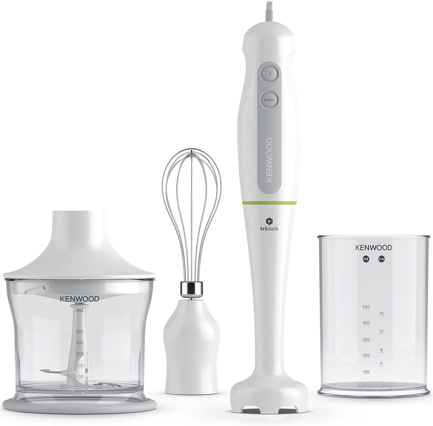 KENWOOD TRIBLADE HAND BLENDER 600W - HDP104WG