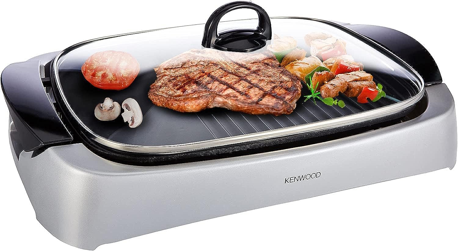 KENWOOD HEALTH GRILL 2000W SILVER - HG266