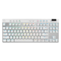 Logitech G PRO X TKL LIGHTSPEED Wireless Gaming Keyboard - White