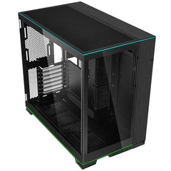 LIAN LI O11 Dynamic EVO RGB E-ATX Mid Tower PC Case للألعاب - أسود