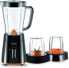 KENWOOD BLENDER W/2 MILL 2L 500W BKOR - BLP15.360BK