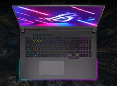 Asus ROG Strix G17 (G713PV-9161G) Gaming Laptop AMD Ryzan 9-7845HX,16GB RAM DDR5,GeForce RTX 4060 8GB