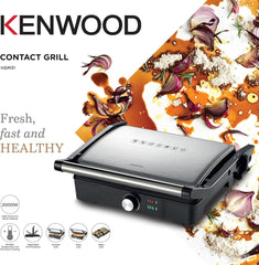 KENWOOD HEALTH GRILL BKMETAL HGM31.000SI