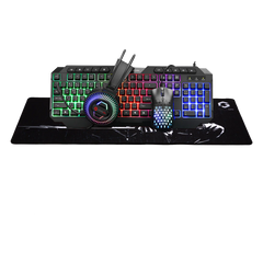 GameOn CYPHER XL All-In-One Gaming Bundle (Keyboard, Headset, Mouse & Mousepad)