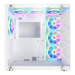 GAMEON Emperor Midnight III Series Mid Tower Gaming Case - White