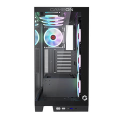 GAMEON Emperor Midnight IV Series Mid Tower Gaming Case - Black