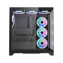 GAMEON Emperor Midnight IV Series Mid Tower Gaming Case - Black