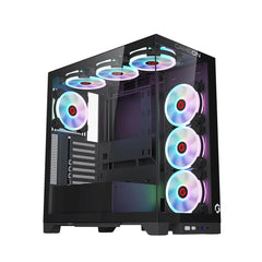 GAMEON Emperor Midnight IV Series Mid Tower Gaming Case - Black