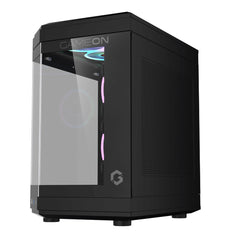 GAMEON GO-VALKYRIEI-M VaIkyriei Series 3 Side Glass Mid Tower Gaming Case - Black