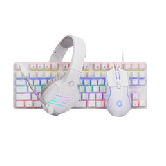 GAMEON VIPER XA All-In-One Artic Series Gaming Bundle (Mechanical Keyboard, Headset, Mouse & Mousepad)