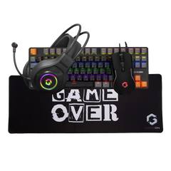 GAMEON VIPER X All-In-One Gaming Bundle (Mechanical Keyboard, Headset, Mouse & Mousepad)