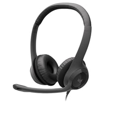 Logitech H390 USB Headset - Black