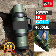 KD9103 Vacumm Bottle  4000ML-Green