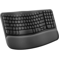 Logitech Wave Bluetooth Ergonomic keyboard - Graphite - Arb/Eng