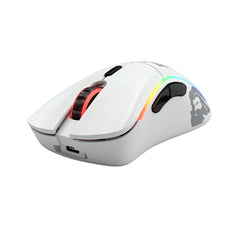 Glorious Model D Minus Wireless Gaming Mouse - Matte White