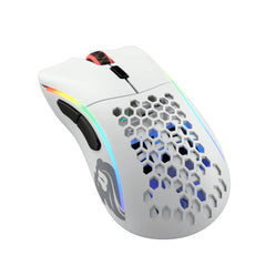 Glorious Model D Minus Wireless Gaming Mouse - Matte White