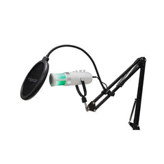 Twisted Minds USB Microphone with Stand and Arm - White