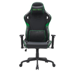 Call Of Duty (COD) Gaming Chair With Adjustable 4D Armrest & Metal Base - Green/Black