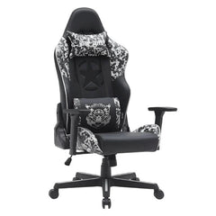 Call Of Duty (COD) Gaming Chair With Adjustable 4D Armrest & Metal Base - Grey/Black