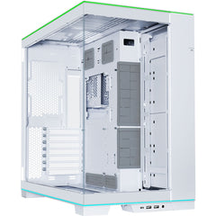 LIAN LI O11 Dynamic EVO RGB E-ATX Mid Tower Gaming PC Case - White