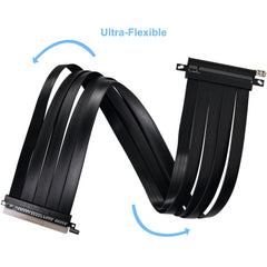 LIAN LI 600MM PCIe 4.0 Riser Cable - Black