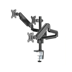 Twisted Minds Premium Triple Monitor Arm For 17″-27″ With USB Ports