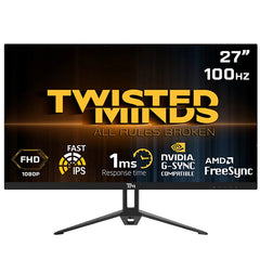 Twisted Minds 27" FHD, 100Hz, IPS, 1ms Gaming Monitor