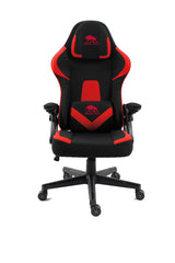 BLACK BULL Gaming Chair With Headrest Up & Down Slide Adjustable and Moveable Armrest, Woven Fabric ( Installation not included )