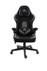 BLACK BULL Gaming Chair With Headrest Up & Down Slide Adjustable and Moveable Armrest, Woven Fabric ( Installation not included )