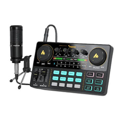 Maonocaster AM100 All-In-One Podcast Production Studio - Black