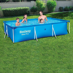 BESTWAY Deluxe Splash Pool, 300 x 201 x 66 cm, 3300ltr – 56404 - Level UpLevel UpSwimming Pools56404