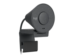 Logitech Brio 300 1080p USB-C webcam with Privacy shutter - Graphite