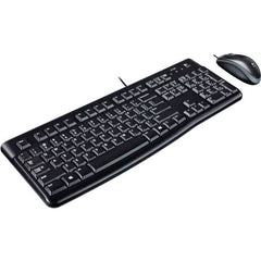 Logitech MK120 Wired Keyboard & Mouse - Arb/Eng