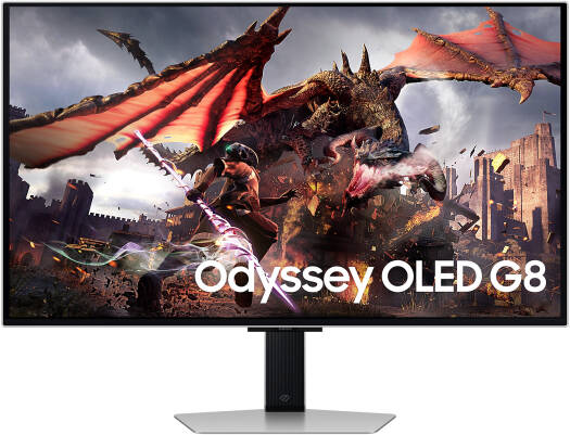 SAMSUNG Odyssey G8 32",4K,OLED, 240Hz,0.03ms,Flat Gaming Monitor  LS32DG802SMXUE