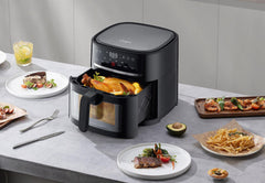 Emjoi Smart AirFryer 1350W, 4L, 1Y, Black